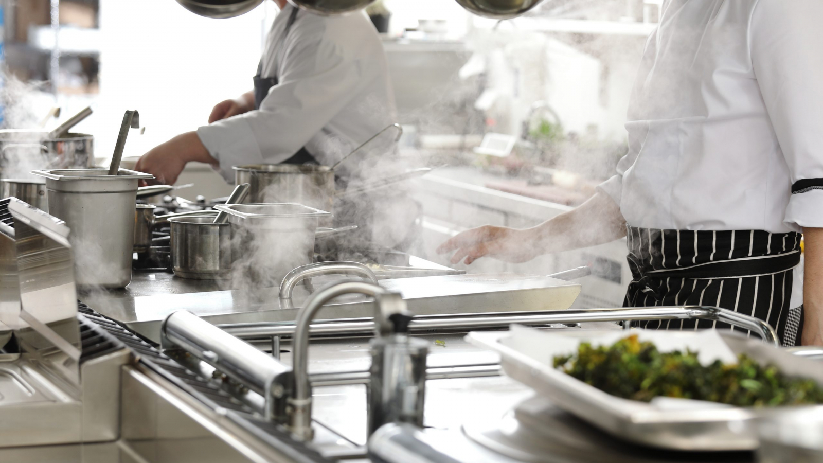 Restaurant kitchen