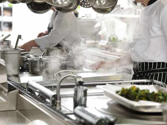 Restaurant kitchen
